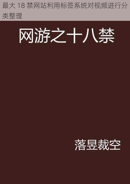 最大 18 禁网站利用标签系统对视频进行分类整理