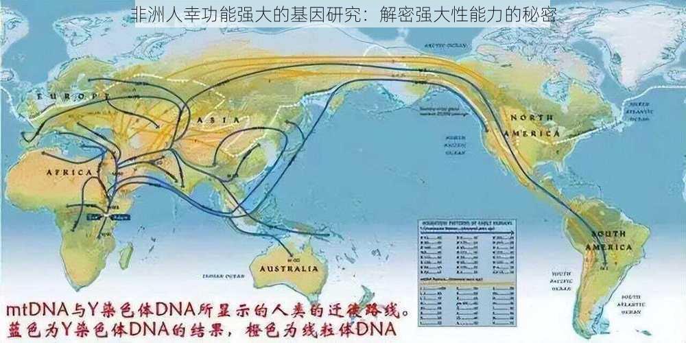 非洲人幸功能强大的基因研究：解密强大性能力的秘密