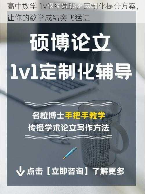 高中数学 1v1 补课班，定制化提分方案，让你的数学成绩突飞猛进