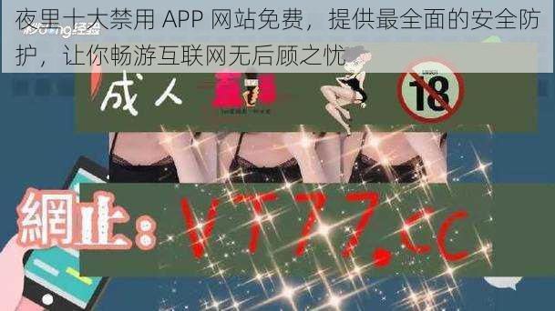 夜里十大禁用 APP 网站免费，提供最全面的安全防护，让你畅游互联网无后顾之忧