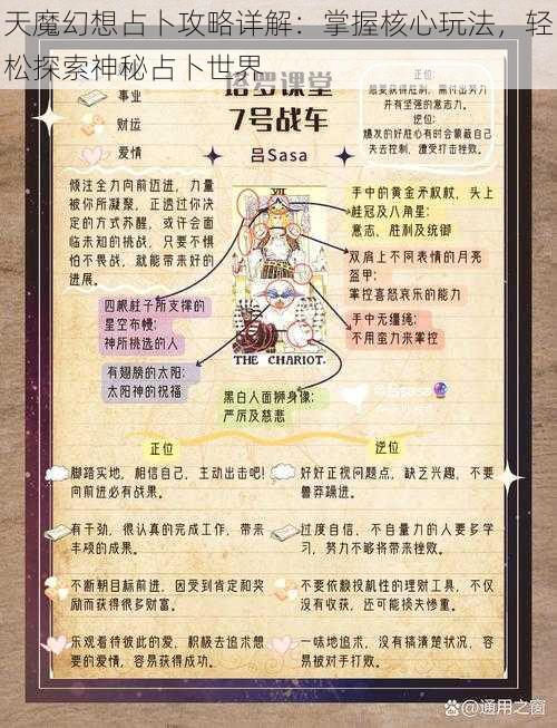 天魔幻想占卜攻略详解：掌握核心玩法，轻松探索神秘占卜世界